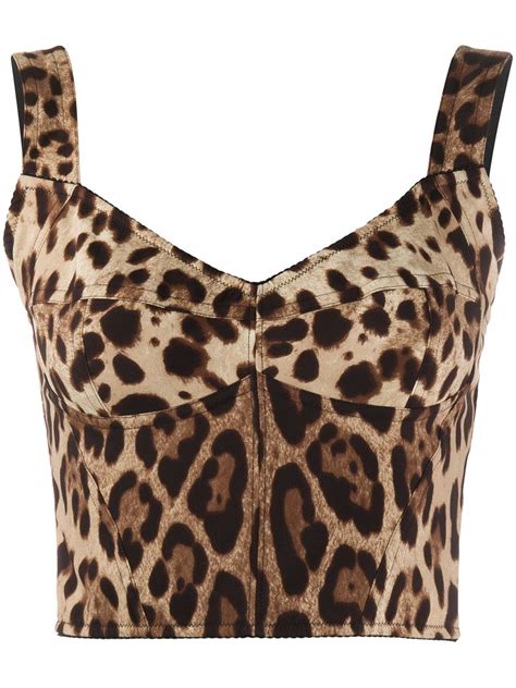 leopard print bustier top|italian leopard print bustier.